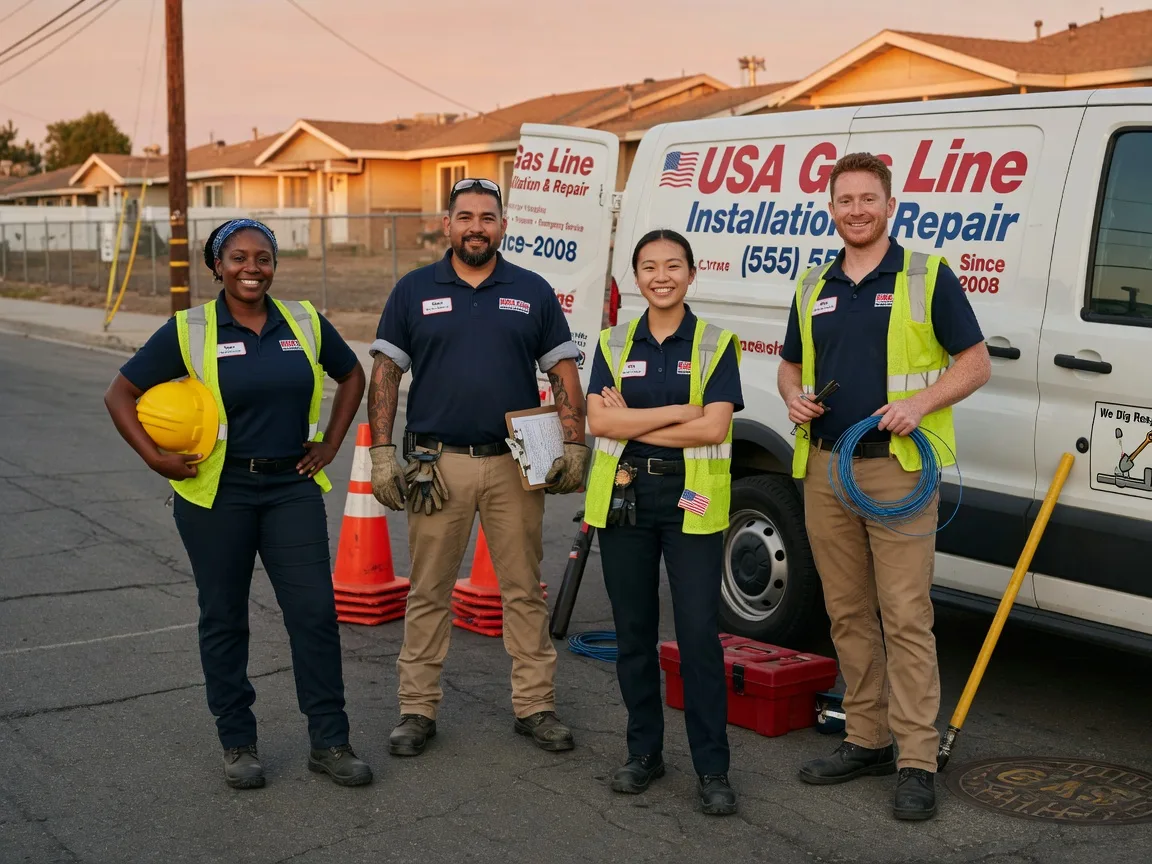 Gas Line Installation company in Henderson, MI