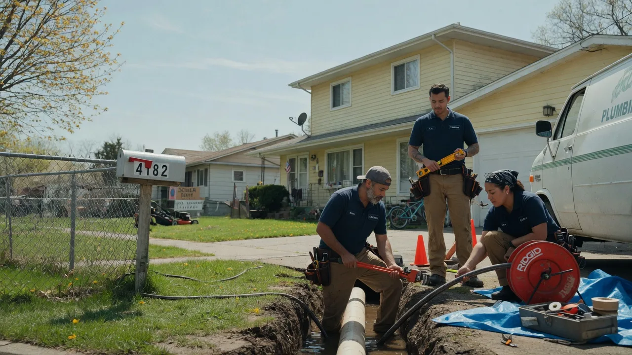 Gas Line Repair in Henderson, MI near me
